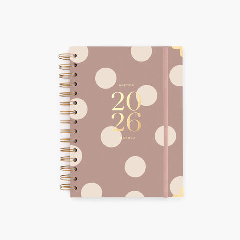 Agenda semanal 2026. Mocca. Mediana. - CHARUCA