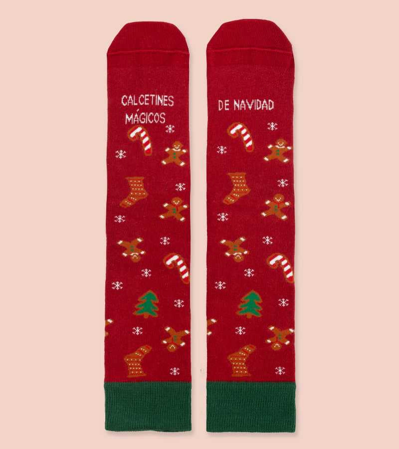 Calcetines MIS CALCETINES MÁGICOS DE NAVIDAD- UO*