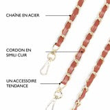 Cadena Para Teléfono Larga CAMEL Y DORADO - DRAEGER