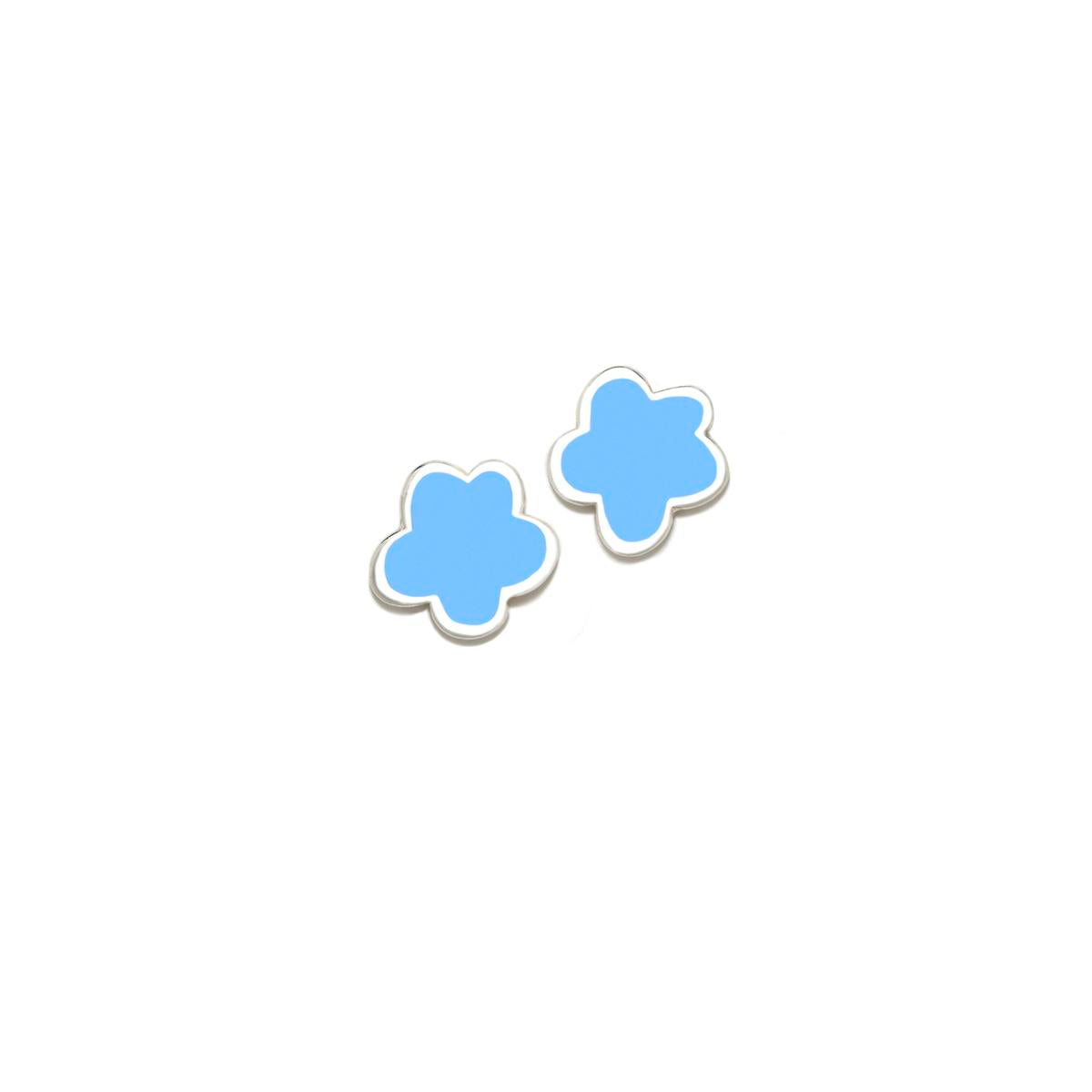 Pendientes SUPERAGATHA PASTEL FLOR LIGHT BLUE - ARP
