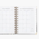 Agenda semanal 2026. Black. Mediana. - CHARUCA