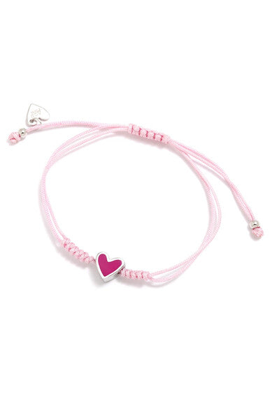 Pulsera Cordón KILO CORAZÓN ROSA - AGATHA RUIZ DE LA PRADA