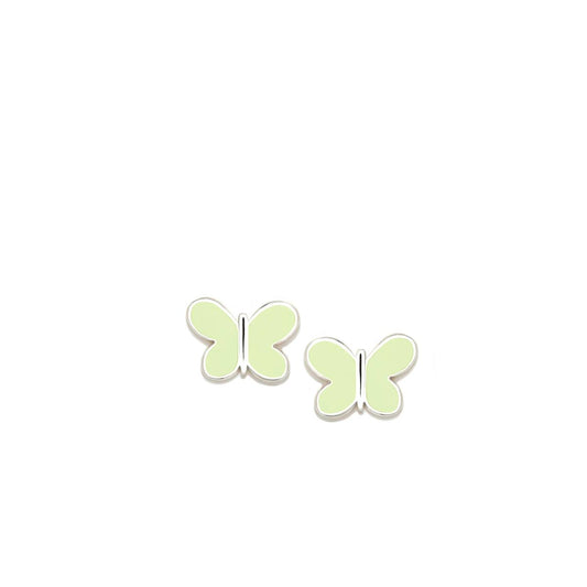 Pendientes SUPERAGATHA PASTEL MARIPOSA APPLE GREEN - ARP