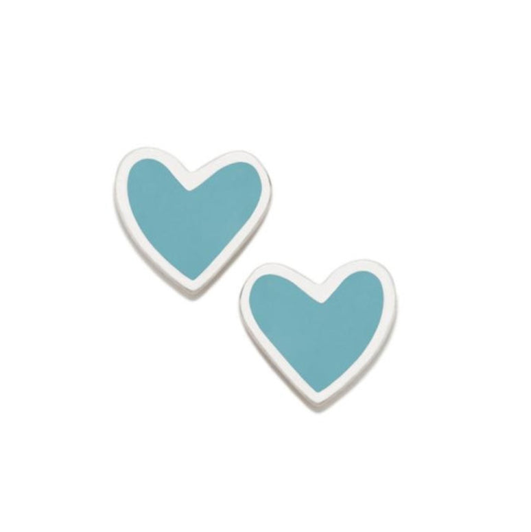 Pendientes Azul Turquesa CORAZÓN- Agatha Ruiz De La Prada