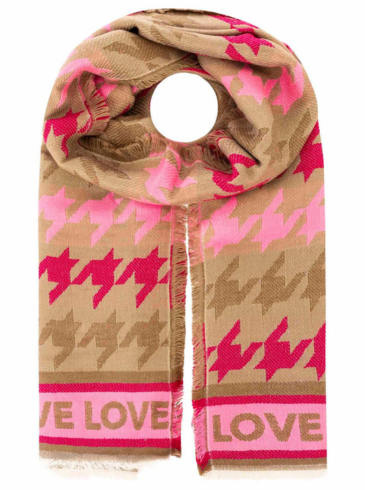 Bufanda "Houndstooth Love"