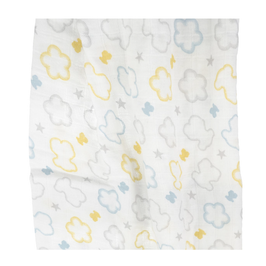 Muselina OSOS Y FLORES Único- Tous Baby