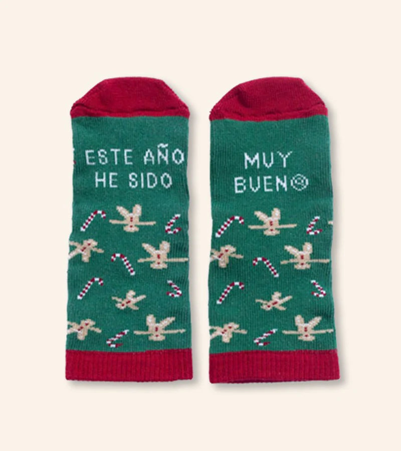 Mini Calcetines "Este año he sido muy bueno" - UO