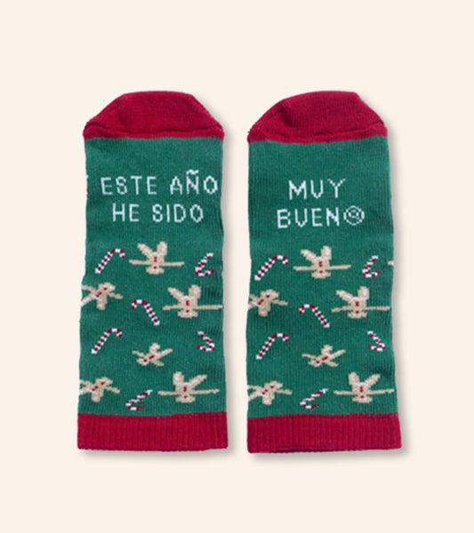 Mini Calcetines "Este año he sido muy bueno" - UO