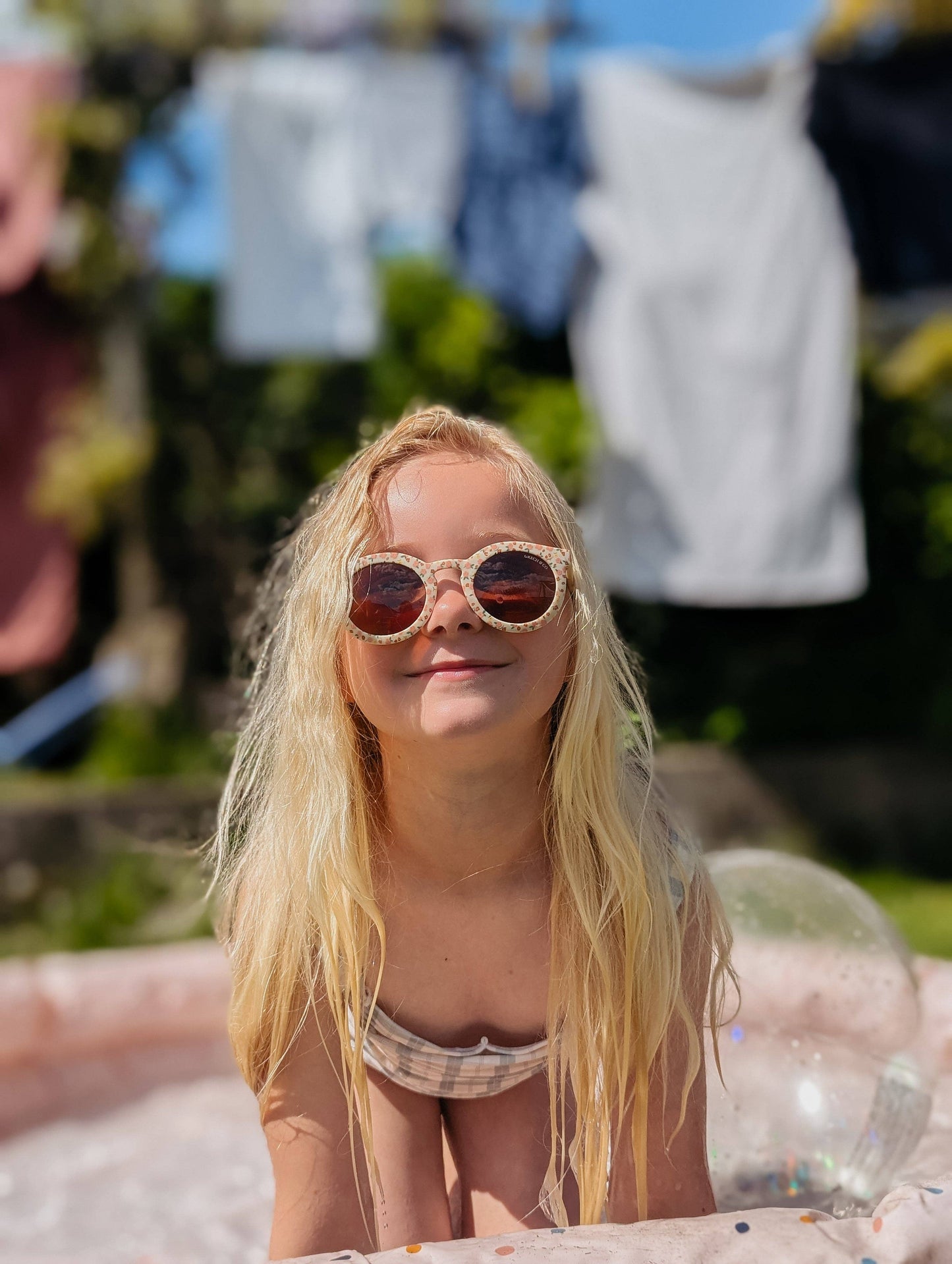 Gafas de Sol Redondas Sostenibles Originales | Polarizadas Flexibles de Base Biológica GRECH & CO 3-10 AÑOS