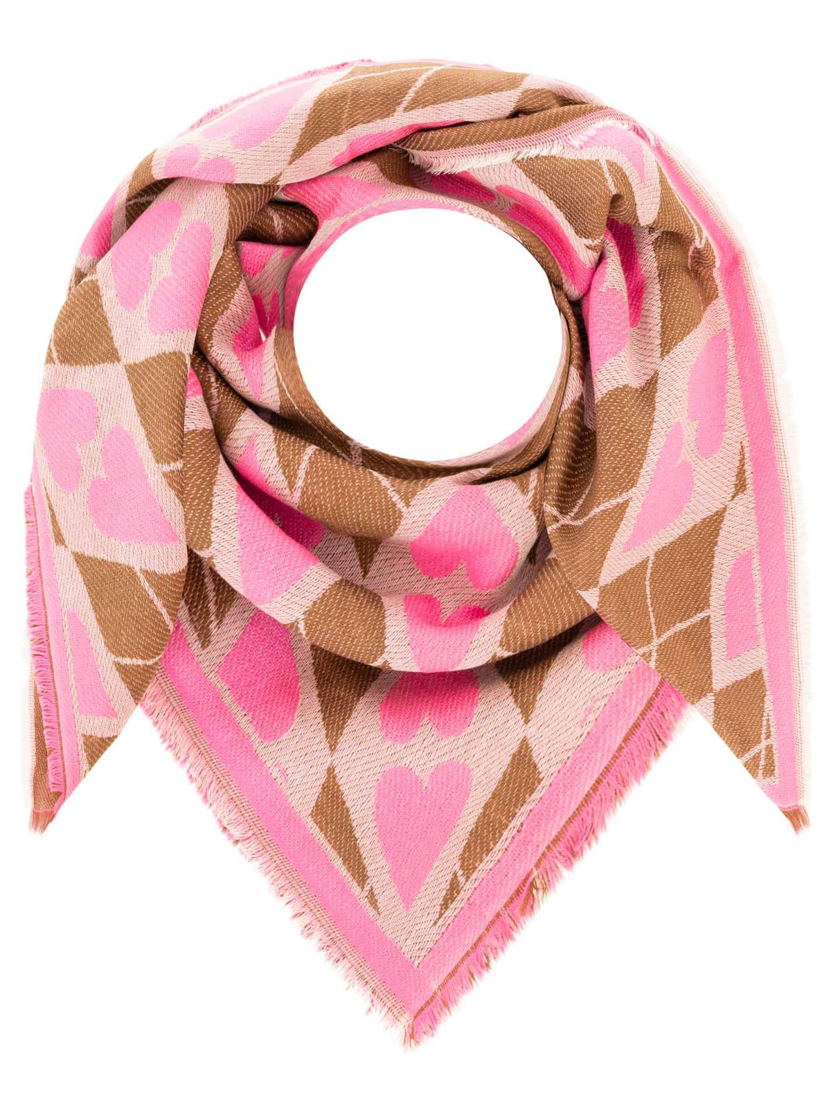 Cuadrado "Heart Plaid"