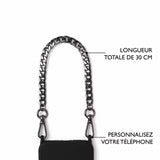 Cadena Para Teléfono Corta METAL NEGRO- DRAEGER