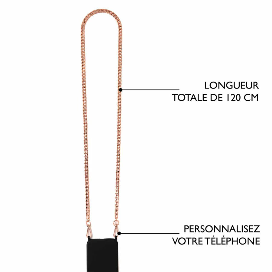 Cadena Para Teléfono LARGA ORO ROSA - DRAEGER