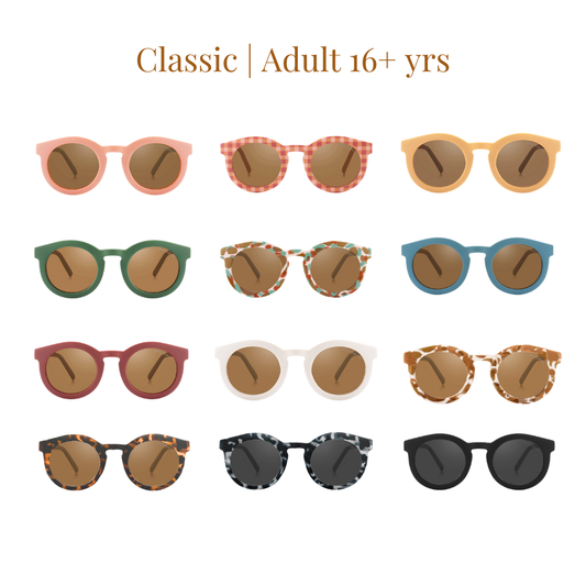Gafas de sol sostenibles | Polarizadas flexibles de origen vegetal - Adulto | 15+ Años GRECH & CO
