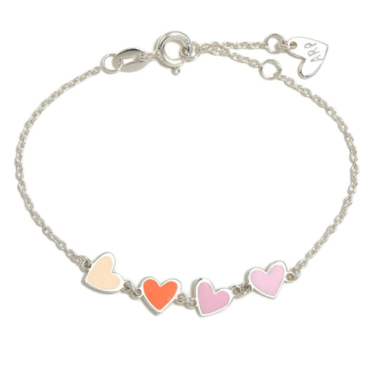 Pulsera SUPERAGATHA PASTEL 3 CORAZONES - ARP
