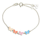 Pulsera SUPERAGATHA PASTEL 3 MARIPOSAS - ARP