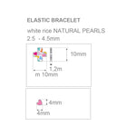 Pulsera PERLAS PENÉLOPE CRUZ CORAZONES MULTICOLOR - ARP