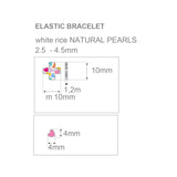 Pulsera PERLAS PENÉLOPE CRUZ CORAZONES MULTICOLOR - ARP