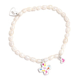 Pulsera PERLAS PENÉLOPE CRUZ CORAZONES MULTICOLOR - ARP