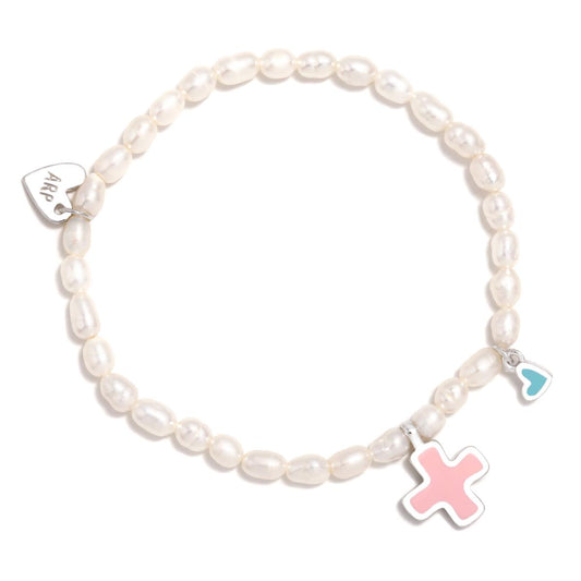 Pulsera PERLAS PENÉLOPE CRUZ ROSA - ARP