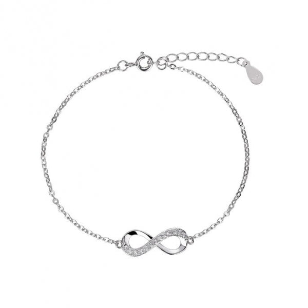 Pulsera Infinito Plata Primera Ley-Be Love