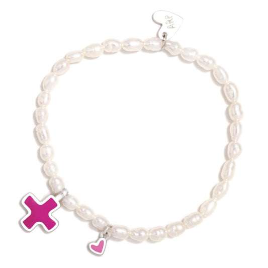 Pulsera PERLAS PENÉLOPE CRUZ FUCSIA - ARP