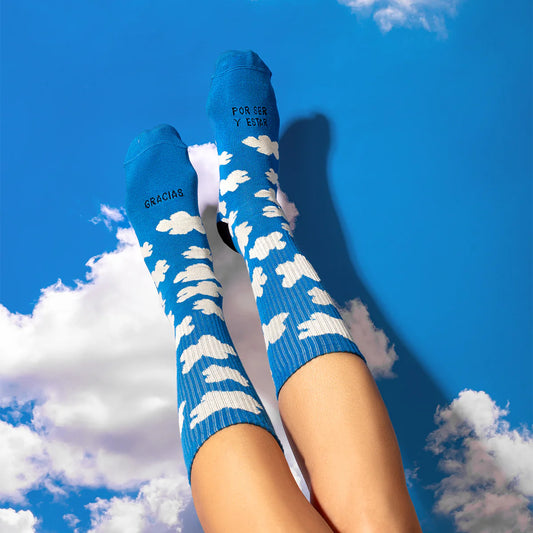 Calcetines GRACIAS POR SER Y ESTAR - UO*