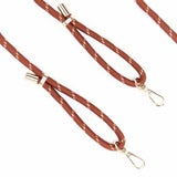Cordón Para Teléfono LARGO CAMEL Y DORADO- DRAEGER