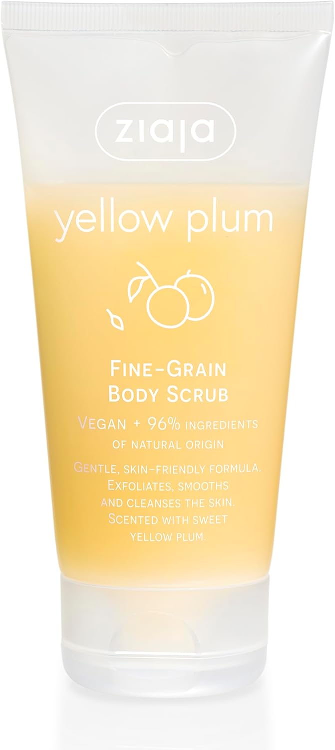 Exfoliante corporal de grano fino Yellow Plum 160ml - Ziaja