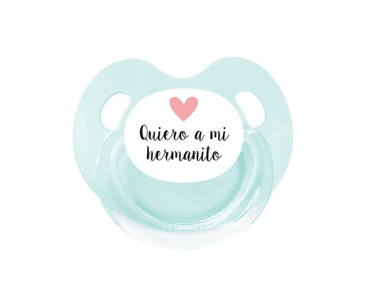 Chupete Retro Aqua Quiero a mi Hermanito - TUTETE