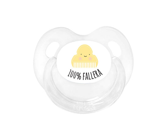 Chupete Retro Transparente 100% Fallera - TUTETE