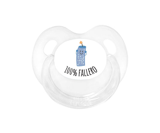 Chupete Retro Transparente 100% Fallero - TUTETE