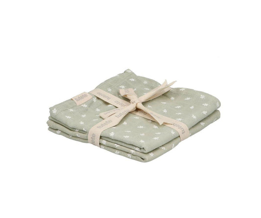 2 Muselinas Leaves Sage-TUTETE