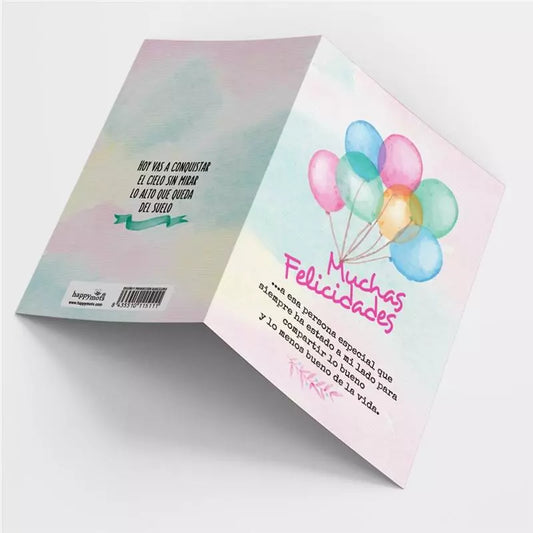 Postal: Muchas Felicidades… a esa pesona especial… - HAPPY MOTS