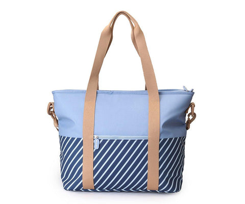 Bolso Nevera Stripes Blue