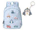 Mochila Mediana City Cars + Llavero - TUTETE