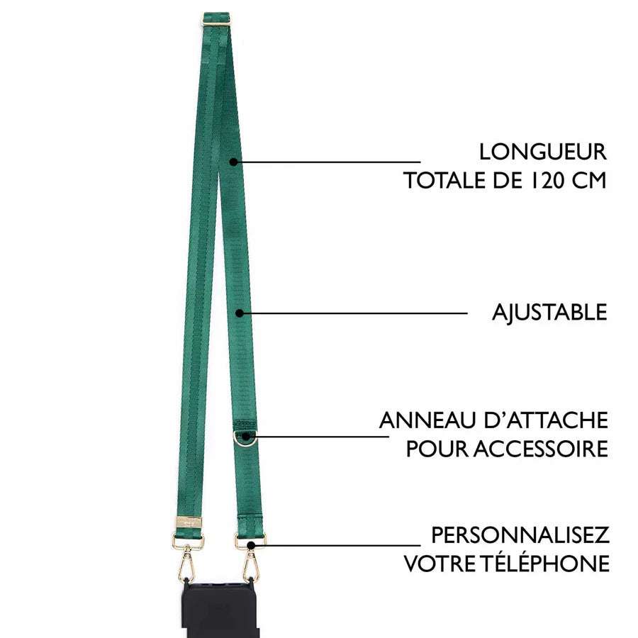 Correa Para Teléfono LARGA BANDA VERDE - DRAEGER