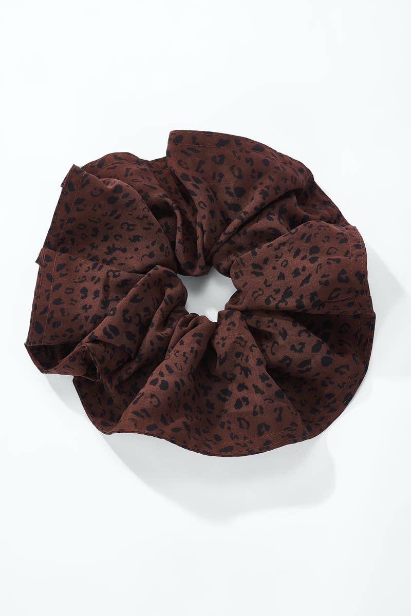 Coletero con estampado de leopardo