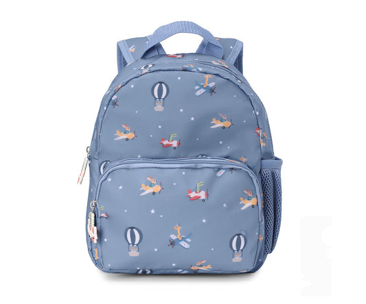 Mochila Infantil Planes Personalizable Tutete
