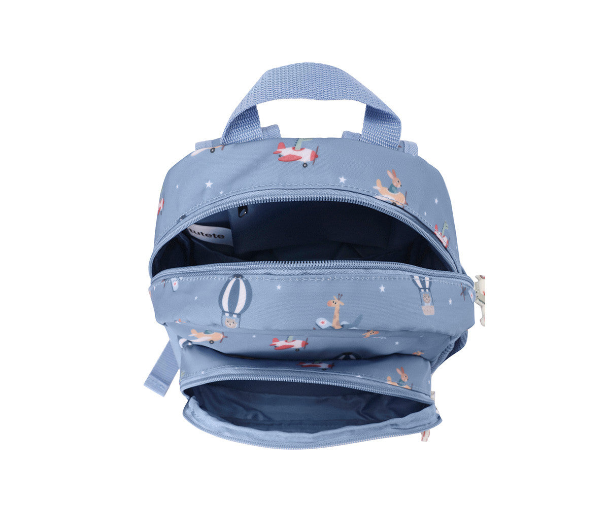 Mochila Infantil Planes Personalizable Tutete
