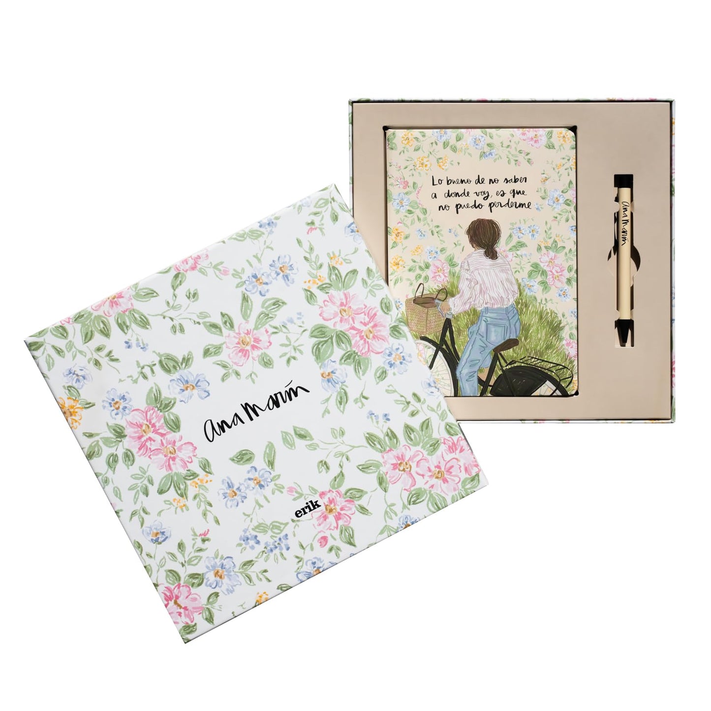 CUADERNO ANA MARIN SET PREMIUM A5 CON BOLÍGRAFO