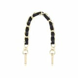 Cadena Para Teléfono Corta NEGRO Y DORADO - DRAEGER