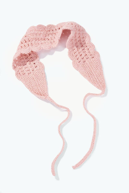 Banda de crochet Rosa