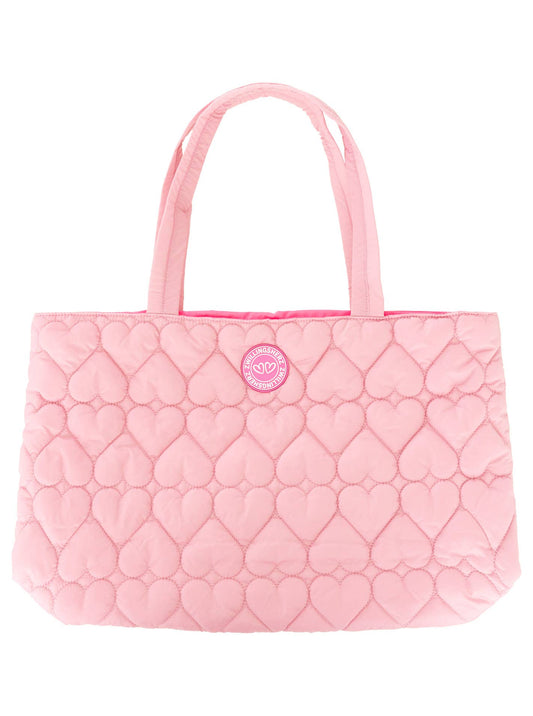 Bolsa shopper Acolchado con corazones