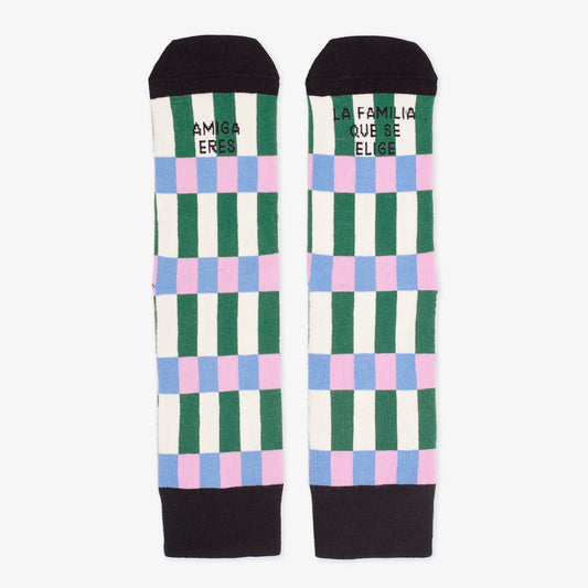 Calcetines "Amiga, eres la familia que se elige" Fam - UO