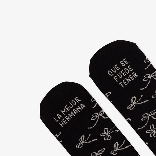 Calcetines "La mejor hermana que se puede tener " Fam - UO