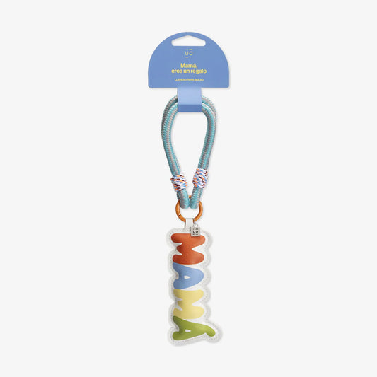 Llavero para bolso "Mamá, eres un regalo"