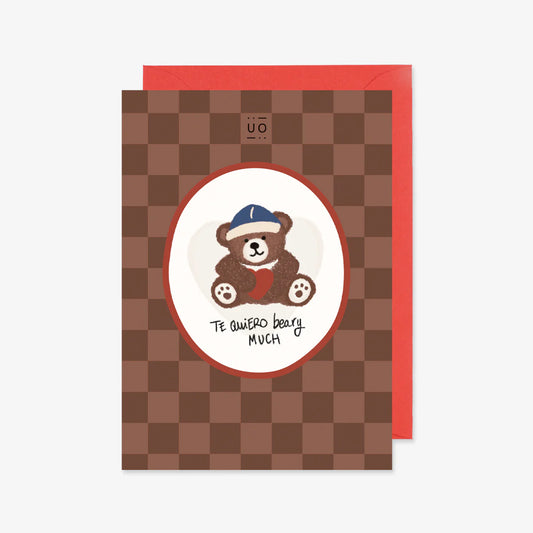 Postal "Te quiero beary much" - UO