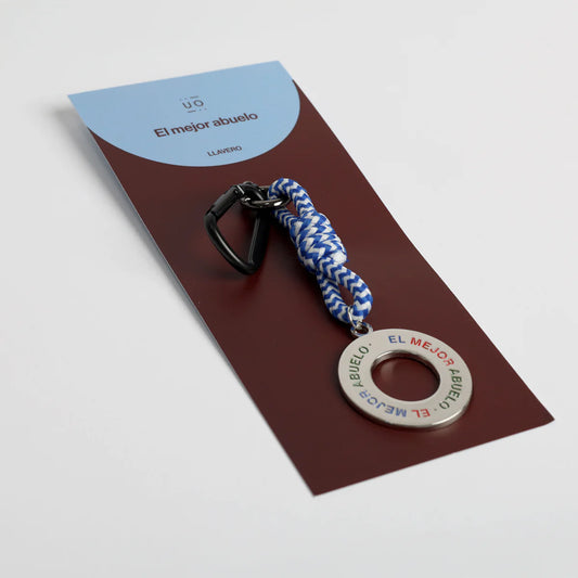 Llavero metálico "El mejor abuelo"- UO