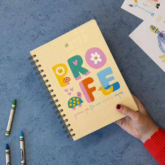 Llibreta "Gràcies profe per fer-me sentir capaç" -UO