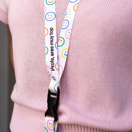 Lanyard "Profe, eres muy top" - UO